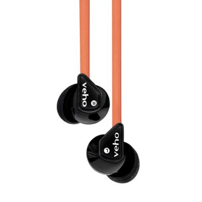 Orange z-1 stereo noise isolating in-ear headphones